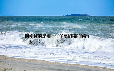 吸引我的是那一个个高科技的展台